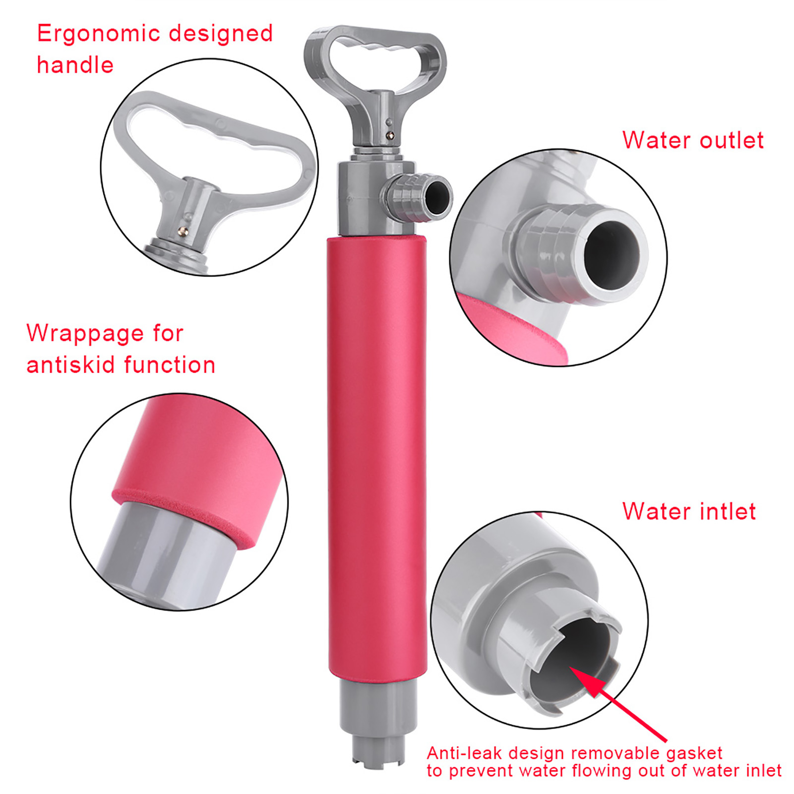 Floating Hand Pump 400ml Kayak - đánh giá và giá Fishing Kayak Inflatable