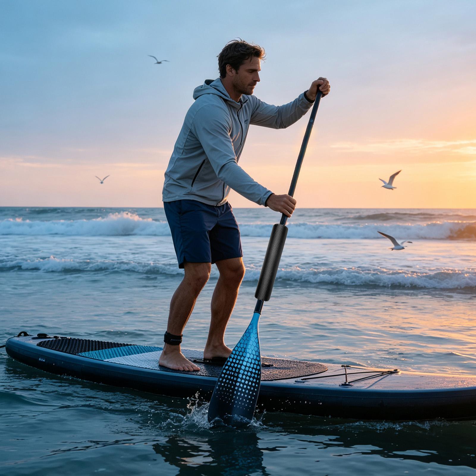 1PCS Paddle Buoyancy Sleeve PU - đánh giá và giá Fishing Kayak Paddle