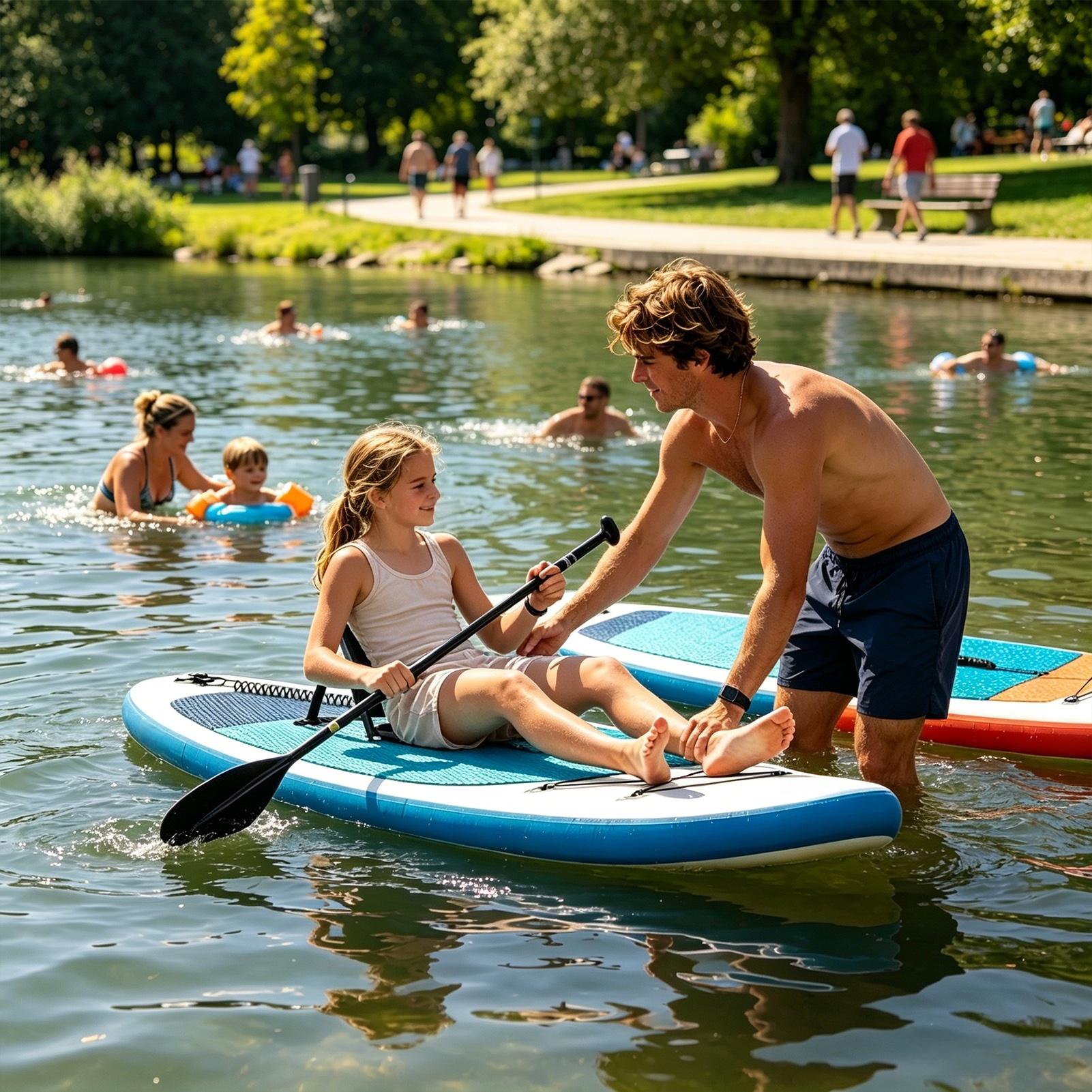 Kayak Seat Portable Adjustable - đánh giá và giá Fishing Kayak Paddle