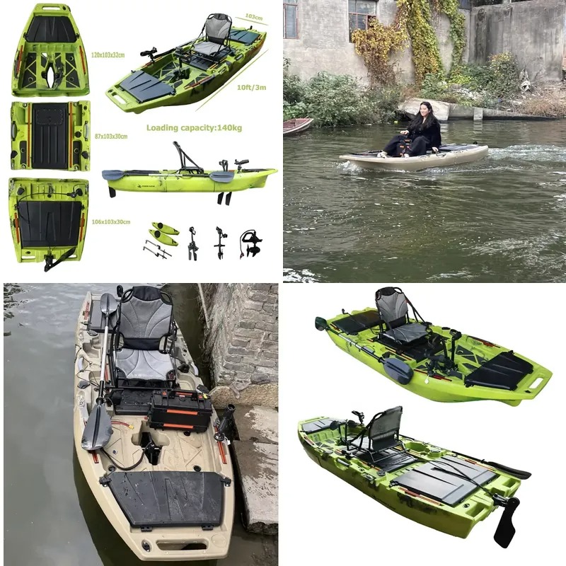 10ft Fin Propeller Pedal Drive - đánh giá và giá Fishing Kayak Pedal Drive