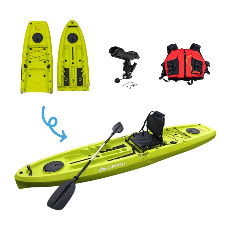 LSF Novel 3.3Meter 11FT Split  - đánh giá và giá Fishing Kayak Sit In