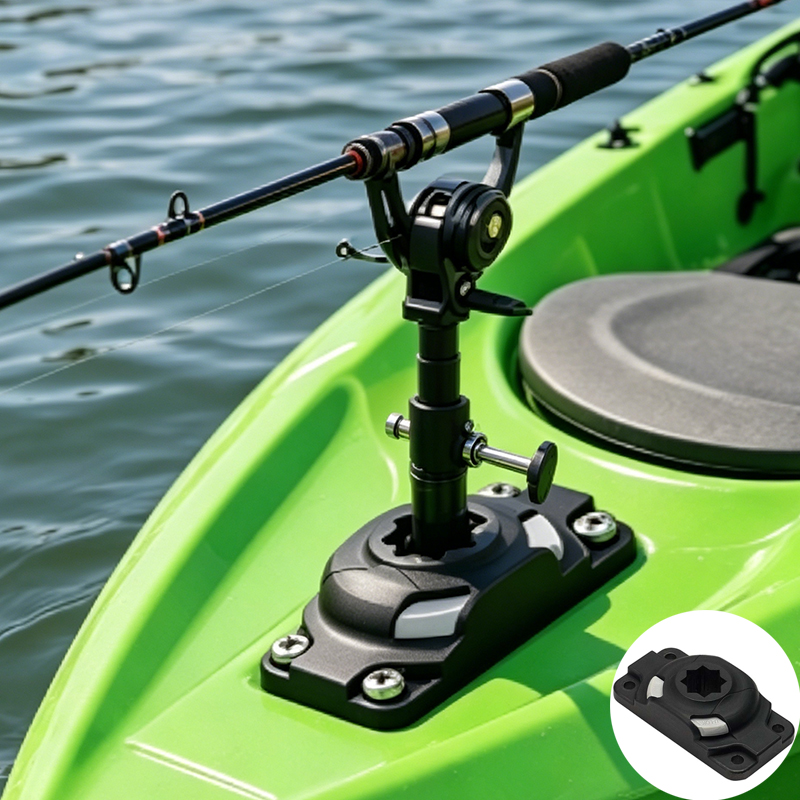 Canoe Navigation Frame Base Wi - đánh giá và giá Fishing Kayak Rod Holder